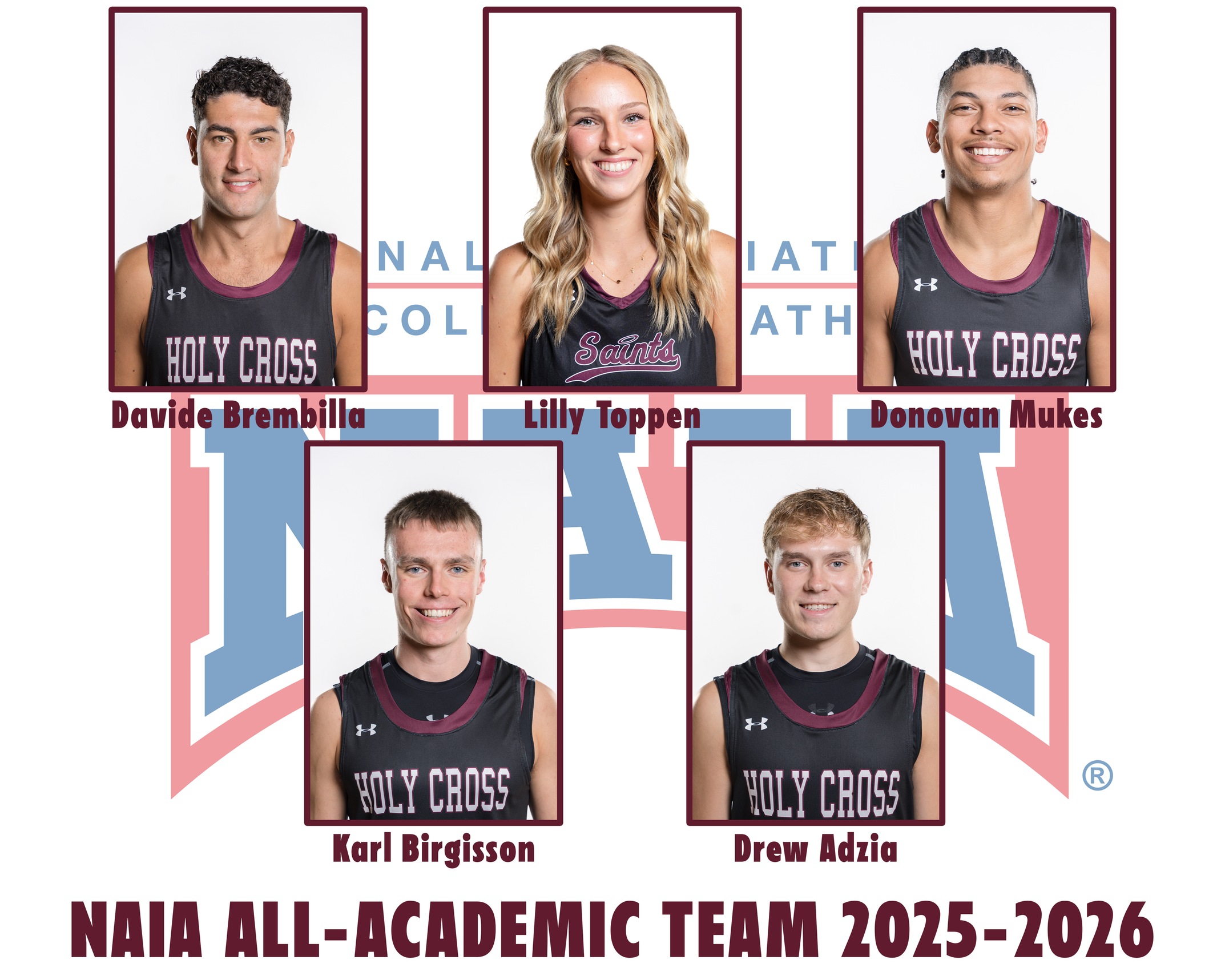 Holy Cross College Basketball Earns Multiple NAIA All-Academic Team Honors