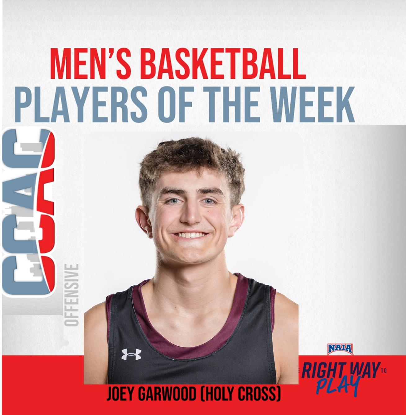 Garwood Earns CCAC Offensive Player of the Week Honors