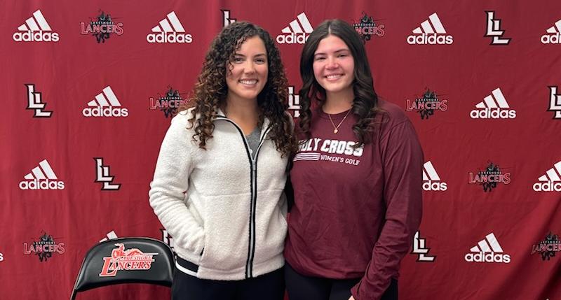 Holy Cross Women's Golf Signs Natalia Najera from Lakeshore High School